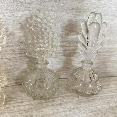 LOT 415D: Vintage Glass Perfume Bottles