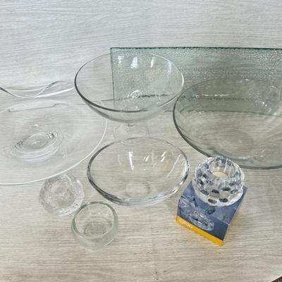 LOT 419D: Glass and Crystal Collection: Kosta Boda & More