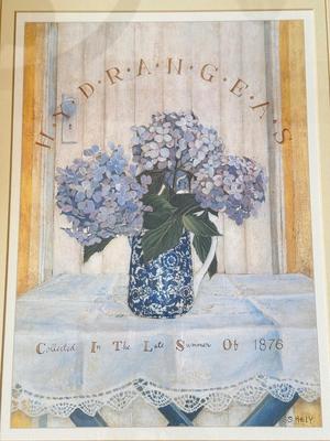 LOT 420L: Collection of Framed Artwork by Shelley Hely