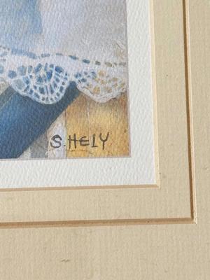LOT 420L: Collection of Framed Artwork by Shelley Hely