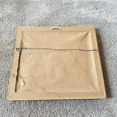 LOT 422D: Framed Artwork: Quilting & Lighthouse