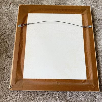 LOT 422D: Framed Artwork: Quilting & Lighthouse