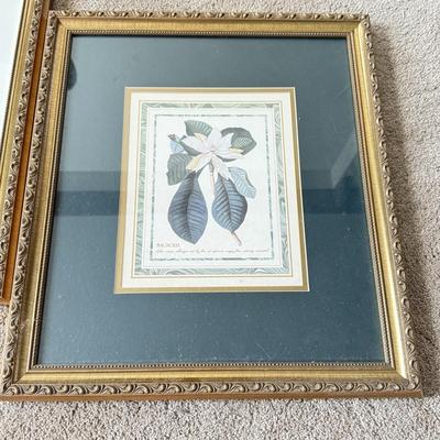 LOT 423L: Monet Spring Flowers Framed Print & Framed Floral Artwork