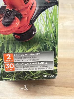 LOT 426F: NIB Black & Decker Corded 14” String Trimmer/Edger ModelGH900