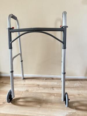 LOT 427K: Two Walkers w/ Front Wheels