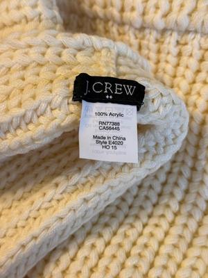 LOT 431U: Calvin Klein Scarf w/ 2 J Crew Scarves