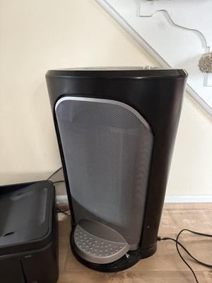 LOT 445L: Office Essentials: Fellowes Shredder & Canon Pixma Printer MX492