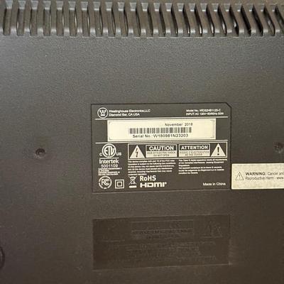 LOT 447F: Westinghouse 32” TV Model WD32HB1120-C