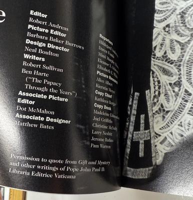 Life Magazine Commemorative Edition: Pope John Paul II