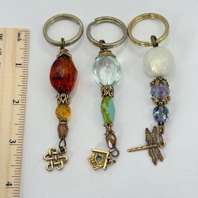 LOT 355J: Tasco Opera Glasses & Beautiful Beaded Keychains