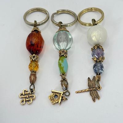 LOT 355J: Tasco Opera Glasses & Beautiful Beaded Keychains