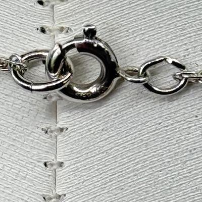 LOT 357J: Van Dell Sterling Silver Taurus Bull Pendant on 18” Sterling Chain (6.83g)