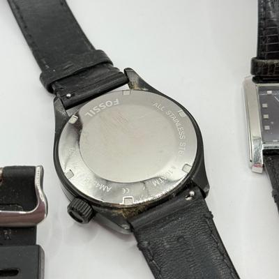 LOT 359J: Collection of Men’s Watches: Fossil, Citizen, Guess