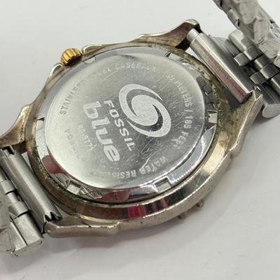 LOT 360J: Men’s Watches: Fossil & Timex