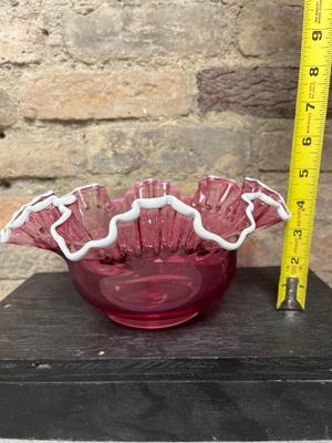 Beautiful Cranberry Glass