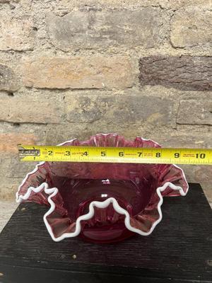 Beautiful Cranberry Glass