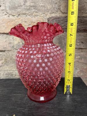 Beautiful Cranberry Glass