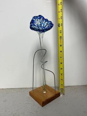 John Offutt Glass Flower