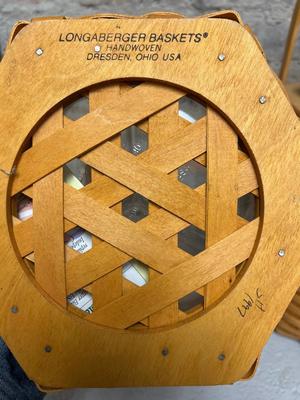 Longaberger 1997 Snowflake Baskets