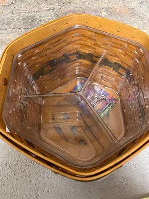 Longaberger 1997 Snowflake Baskets