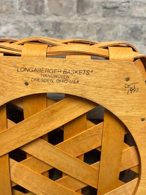 Longaberger 1997 Snowflake Baskets
