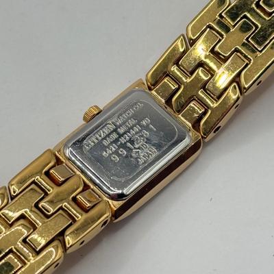 LOT 452J: Gold Tone Watch Collection: Citizen & Bulova