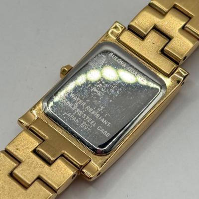 LOT 452J: Gold Tone Watch Collection: Citizen & Bulova