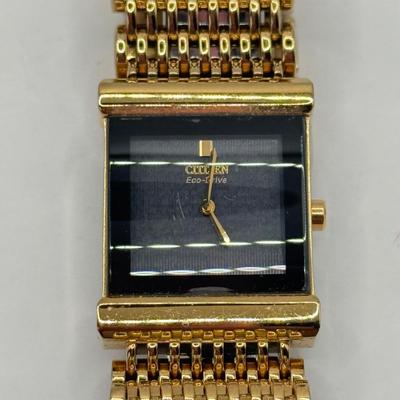 LOT 452J: Gold Tone Watch Collection: Citizen & Bulova