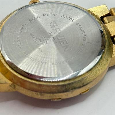 LOT 453J: Two Gruen Watches, Stauer & Pulsar Watch Faces & Links