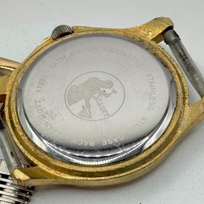 LOT 453J: Two Gruen Watches, Stauer & Pulsar Watch Faces & Links