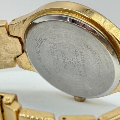 LOT 453J: Two Gruen Watches, Stauer & Pulsar Watch Faces & Links