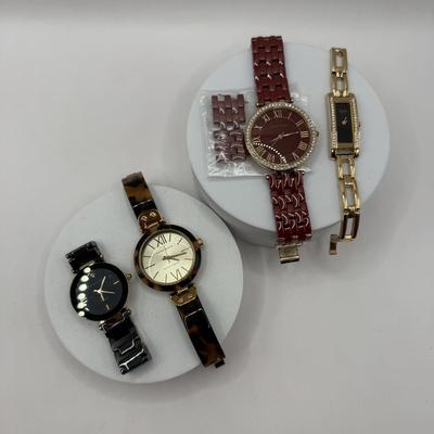 LOT 454J: Collection of Ladies Watches: Anne Klein & ESQ