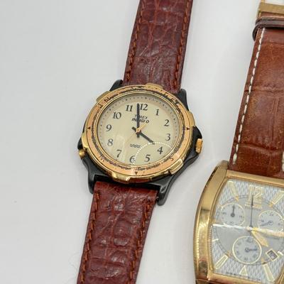LOT 457J: Collection of Watches, Some w/ Leather Bands