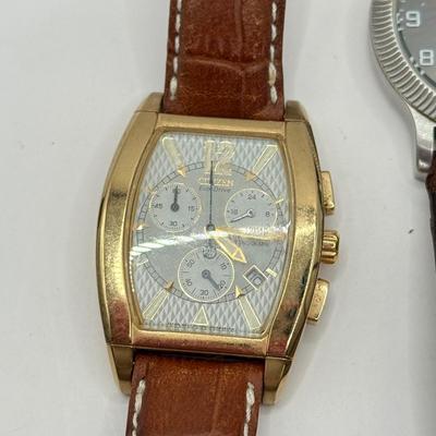 LOT 457J: Collection of Watches, Some w/ Leather Bands