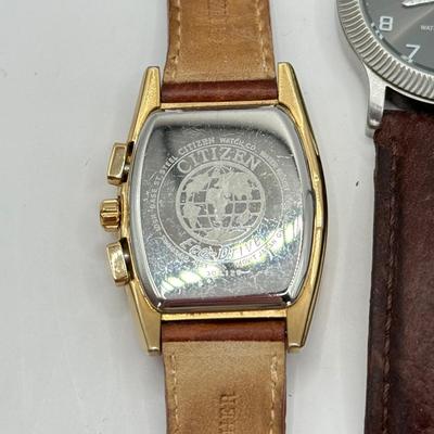 LOT 457J: Collection of Watches, Some w/ Leather Bands