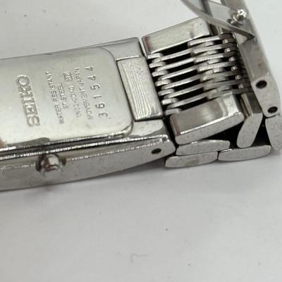 LOT 458J: Silver Tone Watch Collection: Seiko, Citizen, Bulova