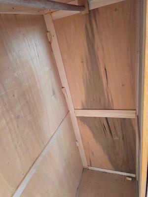 Old wooden light weight Wardrobe