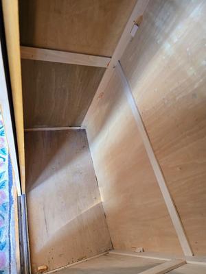 Old wooden light weight Wardrobe