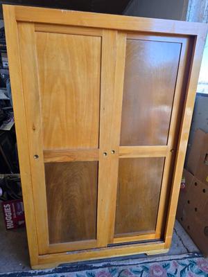Old wooden light weight Wardrobe