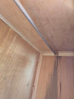 Old wooden light weight Wardrobe