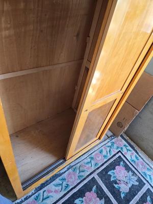 Old wooden light weight Wardrobe