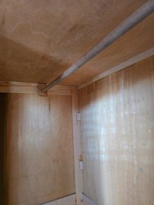 Old wooden light weight Wardrobe