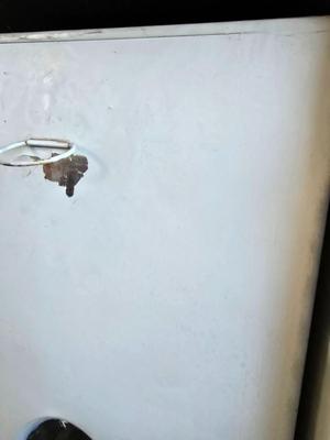 Antique Hoosier Cabinet top with Flour Mill & Bin