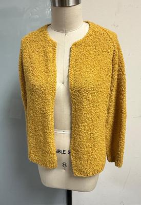 Vintage Mustard Yellow Cardigan in Large size