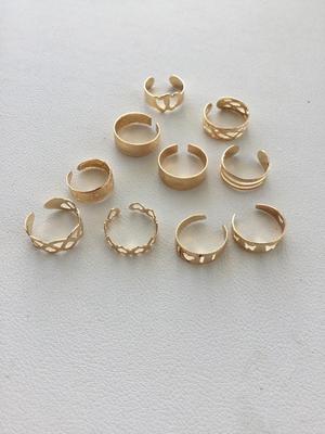 Beautiful adjustable fashion toe rings