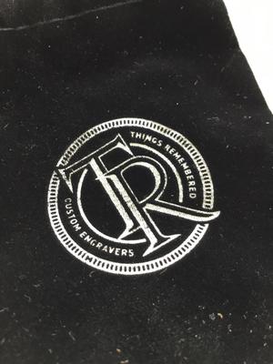 Custom engraving SGC cuff links