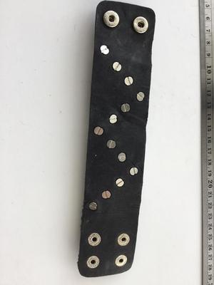 Yik fung marked zebra snap on bracelet