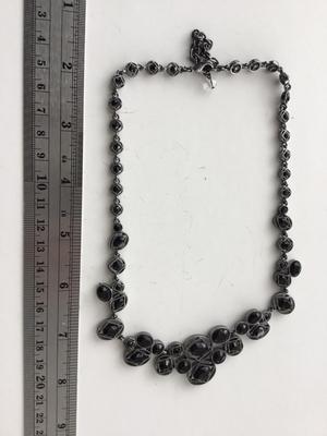 Beautiful black statement necklace