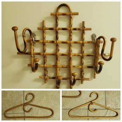 Bamboo Rack, Hangers and Sticks (L-KD)