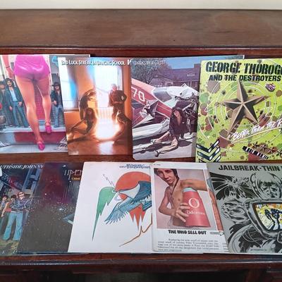 LOT 190: Vintage LPs- Supertramp, Eagles, The Who & More